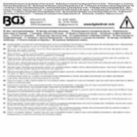 BGS Schraubendreher | T-Profil (für Torx) T25 | Klingenlänge 250 mm