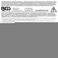 BGS Schraubendreher | T-Profil (für Torx) T30 | Klingenlänge 250 mm
