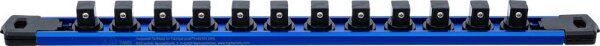 BGS Halteschiene für 12 Steckschlüssel-Einsätze | magnetisch | für Antrieb 12,5 mm (1/2")