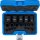 BGS Kraft-Steckschlüssel-Einsatz-Satz | E-Profil Plus | Antrieb Innenvierkant 6,3 mm (1/4"), 10 mm (3/8"), 12,5 mm (1/2") | SW EP4 - E32 | 19-tlg.