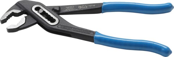 BGS Wasserpumpenzange | mit Durchsteckgewerbe | 175 mm