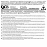 BGS Wasserpumpenzange | mit Durchsteckgewerbe | 300 mm