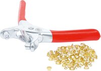 BGS Diy Ösenzange mit 100 Rundösen | 4,5 mm