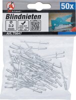 BGS Diy Blindnieten-Sortiment | Ø 3,2 mm | 50-tlg.