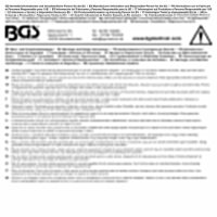BGS Diy Hydraulischer Ausdrücker-Satz für Antriebswellen | 98 - 125 mm