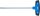 BGS Steckschlüssel mit T-Griff, Sechskant | SW 7 mm