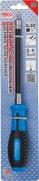 BGS Schraubendreher mit flexiblem Rundgriff | Außenvierkant 6,3 mm (1/4")