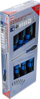 BGS Schraubendreher-Satz | T-Profil (für Torx) mit Bohrung | T10 - T40 | 7-tlg.