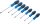 BGS Schraubendreher-Satz | T-Profil (für Torx) | T10 - T40 | 7-tlg.