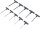 BGS Diy Schraubendreher-Satz mit T-Griff | Innensechskant 2 - 10 mm | 10-tlg.