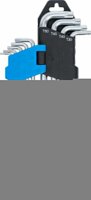 BGS Winkelschlüssel-Satz | extra lang | T-Profil (für Torx) mit Bohrung T10 - T50 | 9-tlg.