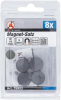 BGS Diy Magnet-Satz | Keramik | Ø 18 mm | 8-tlg.