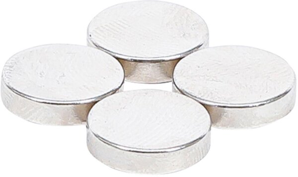 BGS Diy Magnet-Satz | extra stark | Ø 12 mm | 4-tlg.