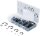 BGS E-Sicherungsring-Sortiment | 1,5 - 22 mm | 300-tlg.