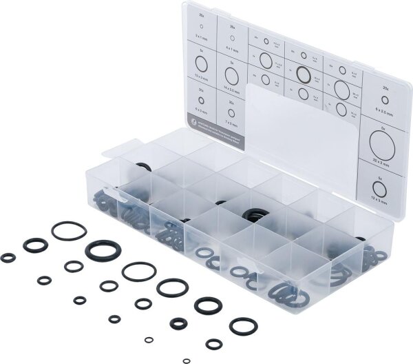 BGS O-Ring-Sortiment | Ø 3 - 22 mm | 225-tlg.