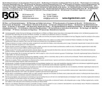 BGS Diy Rad für Sackkarren / Bollerwagen | PU, rot/schwarz | 260 mm