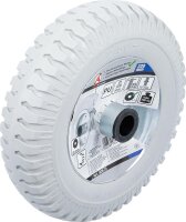 BGS Diy Rad für Sackkarren / Bollerwagen | PU, grau | 220 mm