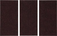 BGS Diy Filzgleiter | Platten | braun | 100 x 200 mm |...