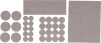 BGS Diy Filzgleiter-Satz | beige | 38-tlg.