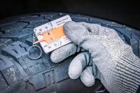 BGS Diy Profiltiefenmesser | mit Schlüsselanhänger | 0 - 20 mm