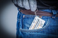 BGS Diy Profiltiefenmesser | mit Schlüsselanhänger | 0 - 20 mm