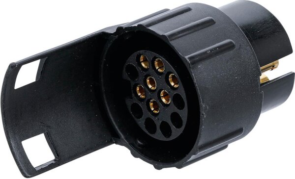 BGS Diy Adapter für Anhängerstecker 12 V | 7-polig auf 13-polig