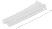 BGS Diy Kabelbinder-Sortiment | weiß | 4,8 x 250 mm...
