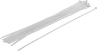 BGS Diy Kabelbinder-Sortiment | weiß | 8,0 x 600 mm...