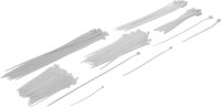 BGS Diy Kabelbinder-Sortiment | weiß | 100 - 300 mm...