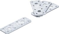 BGS Diy Flachverbinder | 100 x 35 x 2 mm | 4-tlg.