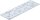 BGS Diy Stahl-Lochplatte | 200 x 60 x 2 mm