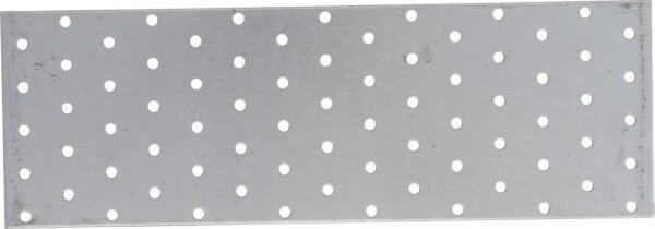 BGS Diy Stahl-Lochplatte | 300 x 100 x 2 mm