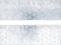 BGS Diy Stahl-Lochplatten-Satz | 300 x 100 x 2 mm | 2-tlg.