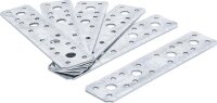 BGS Diy Flachverbinder-Satz | 180 x 40 x 2,5 mm | 6-tlg.