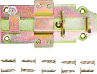 BGS Diy Schlossriegel mit Schlaufe | 125 x 50 mm