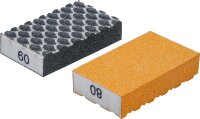 BGS Diy Schleifschwamm-Satz | K 60, 80 | 2-tlg.