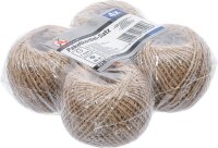 BGS Diy Paketkordel-Satz | 1 mm x 45 m | 4-tlg.