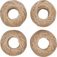 BGS Diy Paketkordel-Satz | 1 mm x 45 m | 4-tlg.