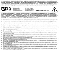 BGS Diy Schleifblatt-Satz für Exzenterschleifer | Ø 125 mm | K 40 - 180 | 25-tlg.