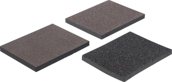 BGS Diy Schleifschwamm-Satz | K 46, 80, 120 | 3-tlg.