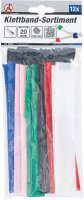 BGS Diy Klettband-Sortiment | 20 x 190 mm | 12-tlg.