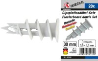 BGS Diy Gipsplattendübel-Sortiment | 20-tlg.