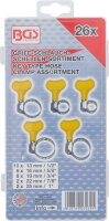 BGS Griff-Schlauchschellen-Sortiment | 26-tlg.