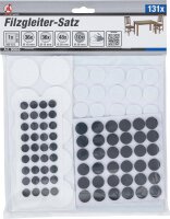 BGS Diy Filzgleiter-Satz | selbstklebend | 131-tlg.
