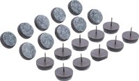 BGS Diy Filzgleiter-Satz | gestiftet | Ø 24 mm |...
