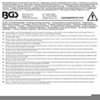 BGS Diy Kabelbinder-Sortiment | schwarz | 4,5 x 350 mm | 50-tlg.