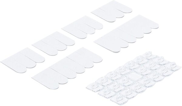 BGS Diy Dekorations-Clip-Sortiment | transparent | 20-tlg.