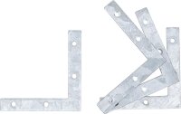 BGS Diy L-Winkel | 75 x 75 x 12 mm | 4-tlg.