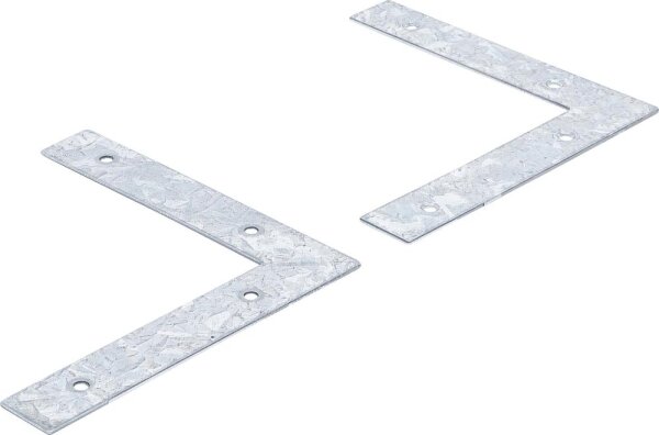 BGS Diy L-Winkel | 150 x 150 x 25 mm | 2-tlg.