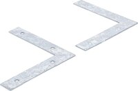 BGS Diy L-Winkel | 150 x 150 x 25 mm | 2-tlg.